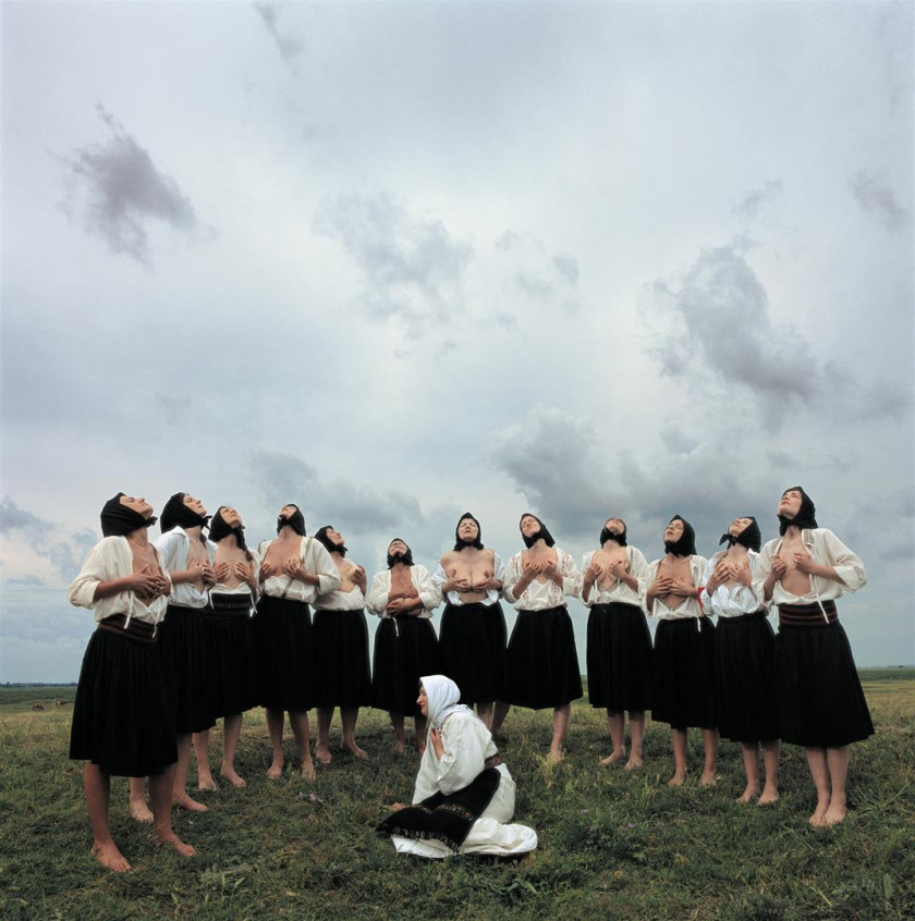 Women Massaging Breasts (from the series «Balkan Erotic Epic») [Mulheres Massajando os Seios (da série «Épico Erótico dos Bálcãs»)]